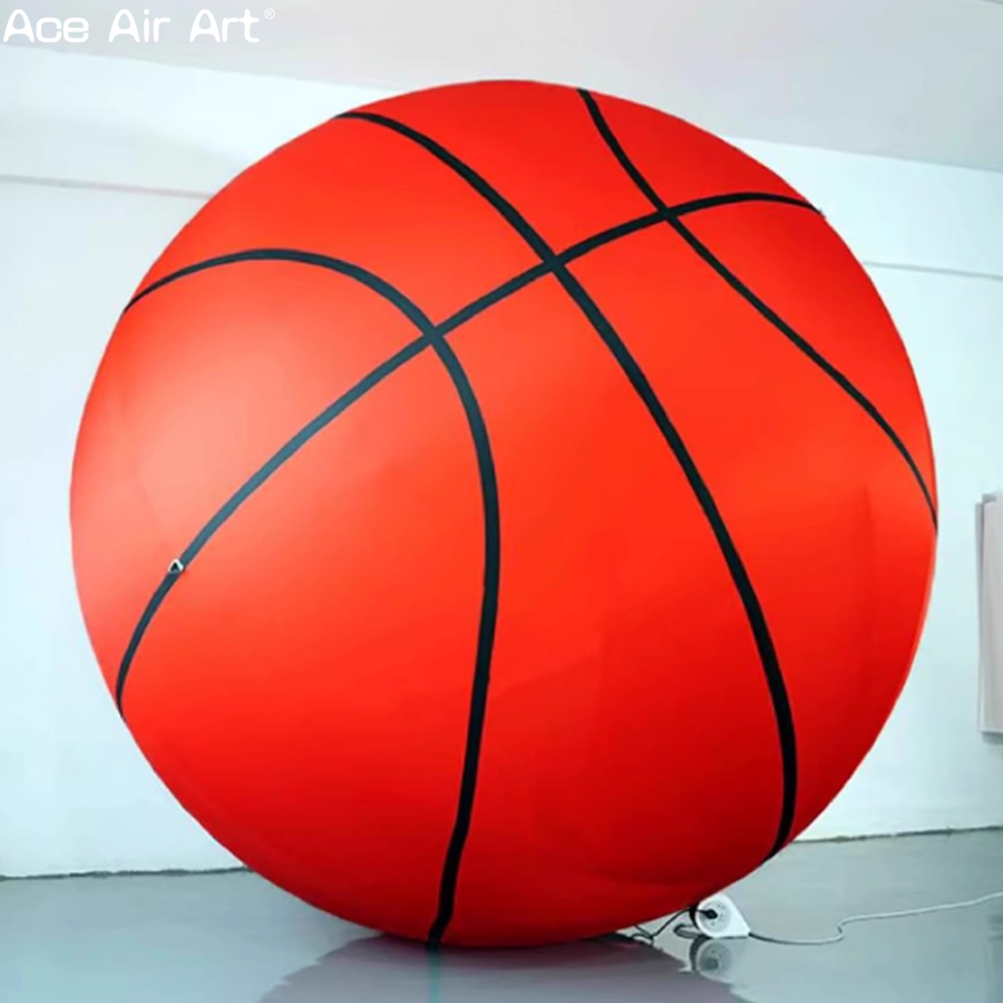 Sports Equipment In Chinese - 3m Diameter Giant Inflatable Basketball Customizable