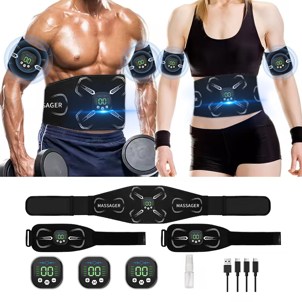Sports Equipment Club - EMS Muscle Stimulator Abdominal Trainer Abs