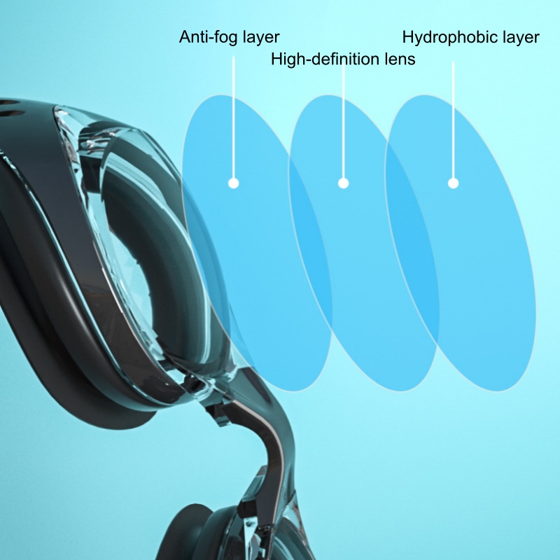 Swimming Sport Equipment Goggl - Swimming Goggles Anti Fog ulasan dan harga