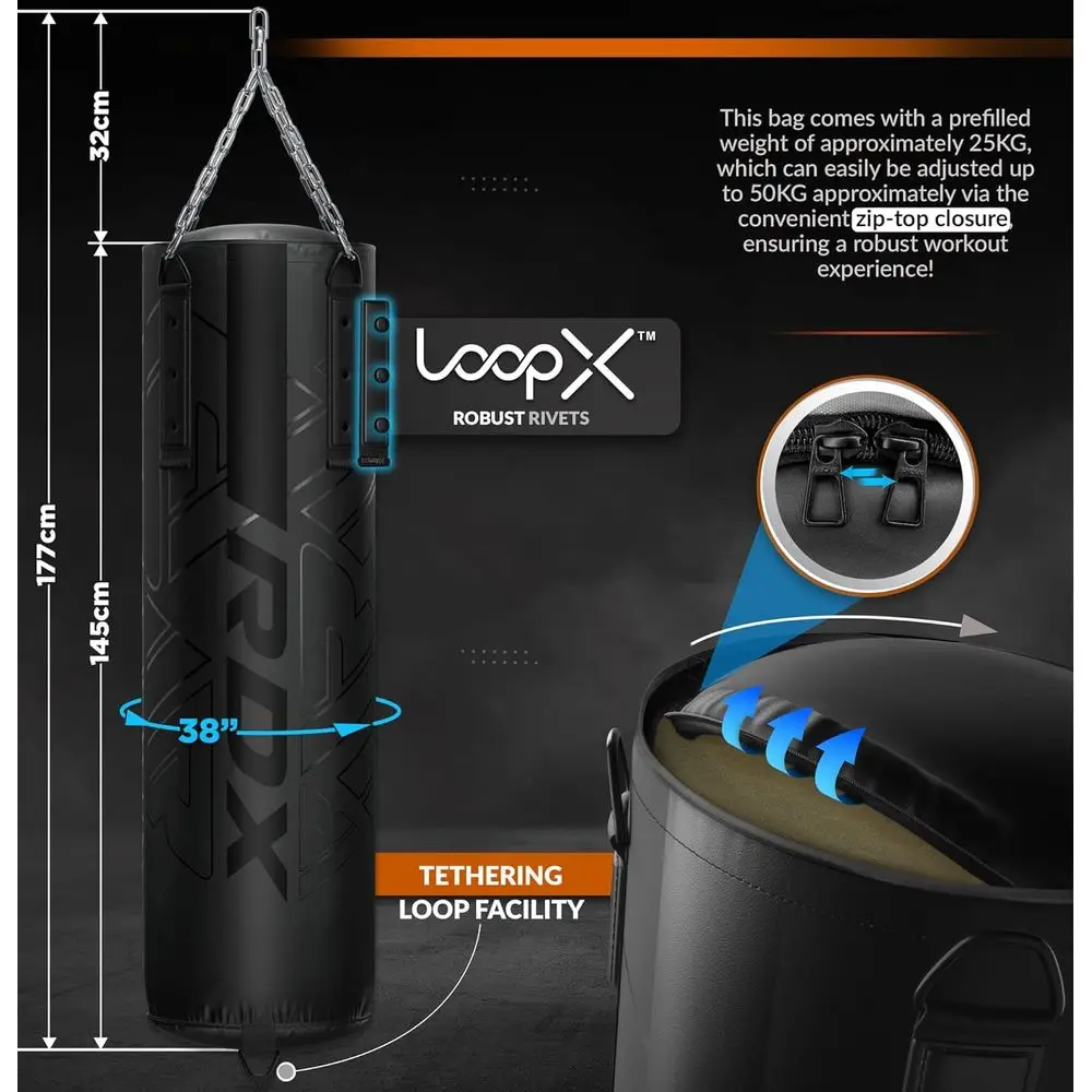 55lb Filled, 110lb Max Capacit - Boxing Glove Set ulasan dan harga