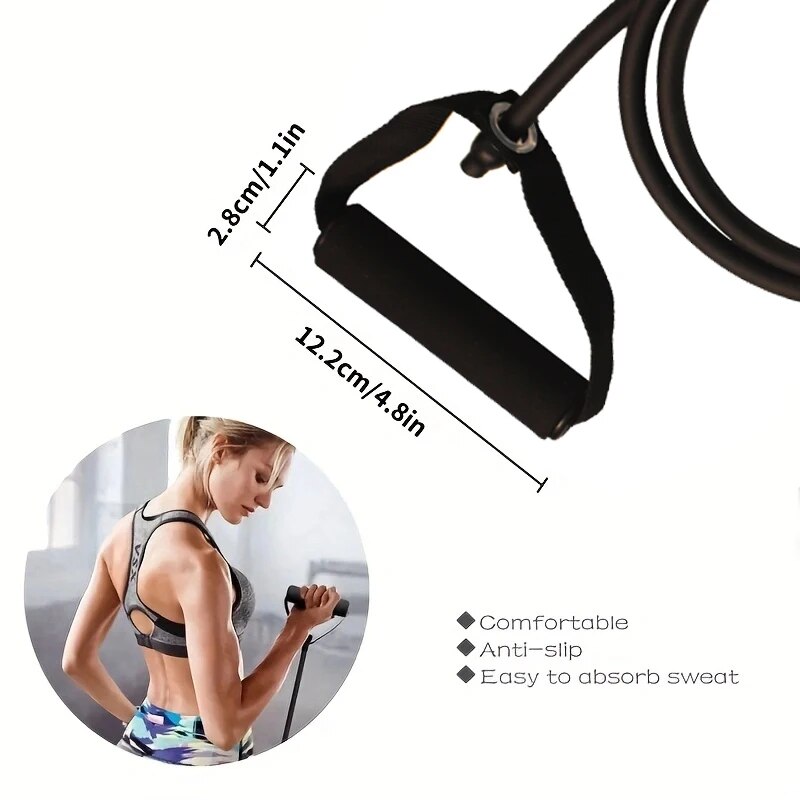Resistance Bands With Handles, - Sports Equipment Club ulasan dan harga