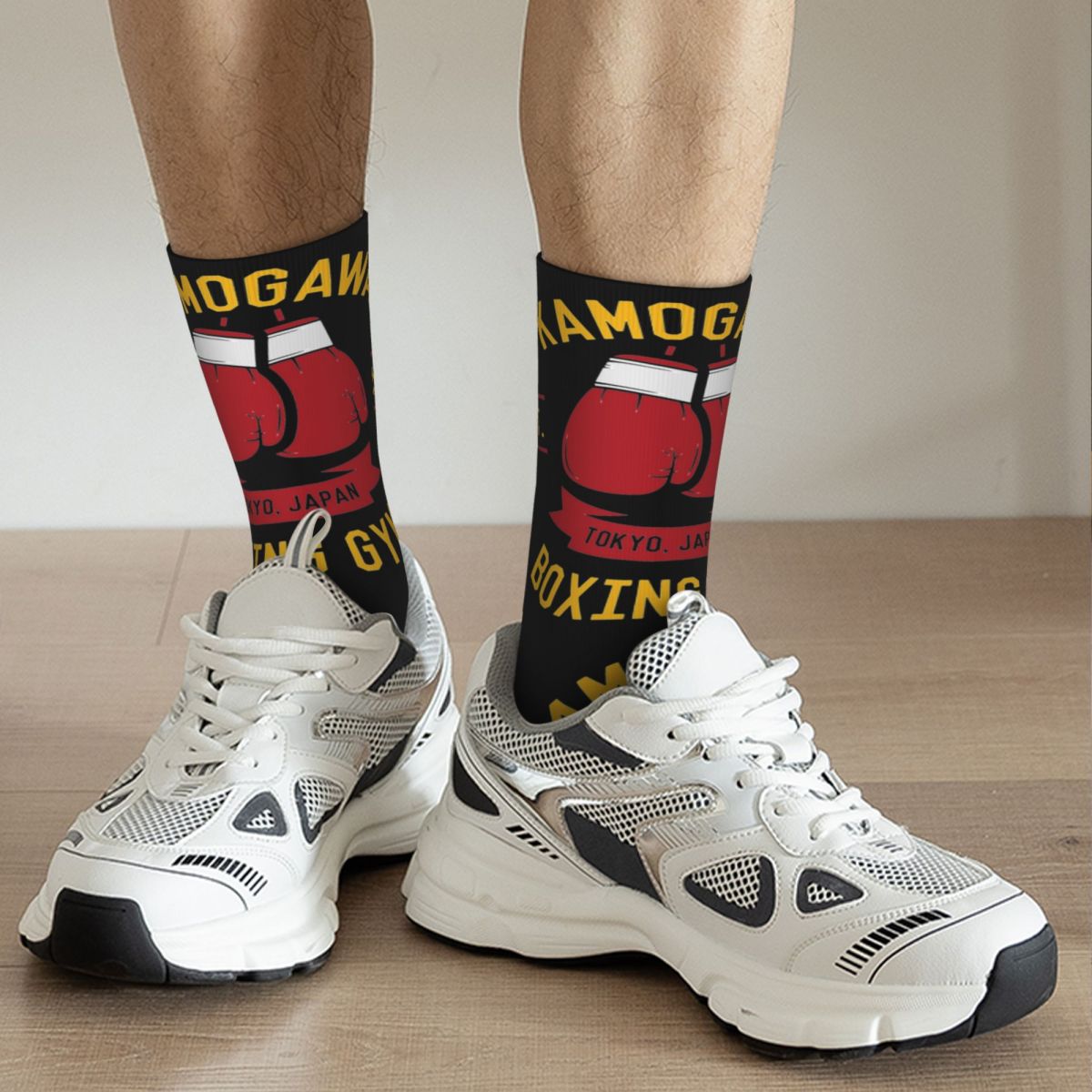 New Male Men Socks Casual Haji - Boxing Glove Set ulasan dan harga