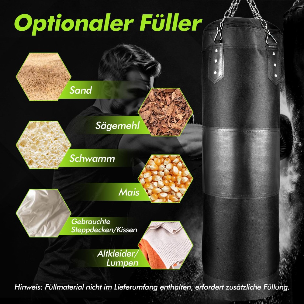 Punching Bag for Adults Leathe - Boxing Glove Set ulasan dan harga