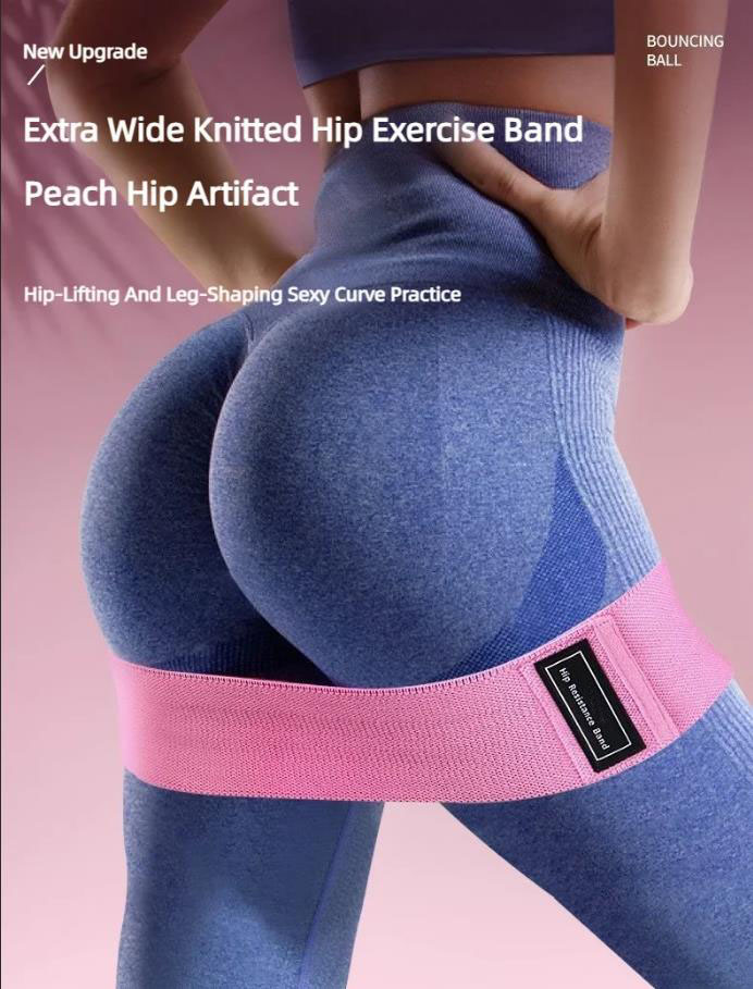 3Pcs Fabric Resistance Hip Boo - Sports Equipment Club ulasan dan harga