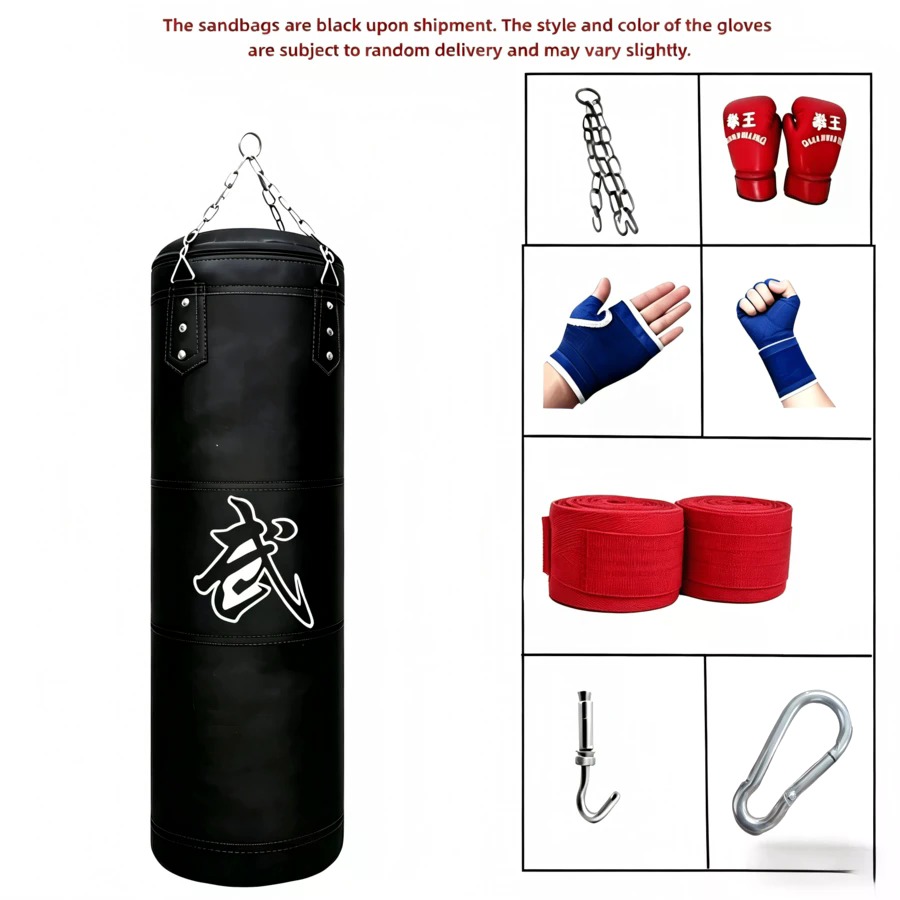 A Set of Hanging Boxing Bags f - Boxing Glove Set ulasan dan harga