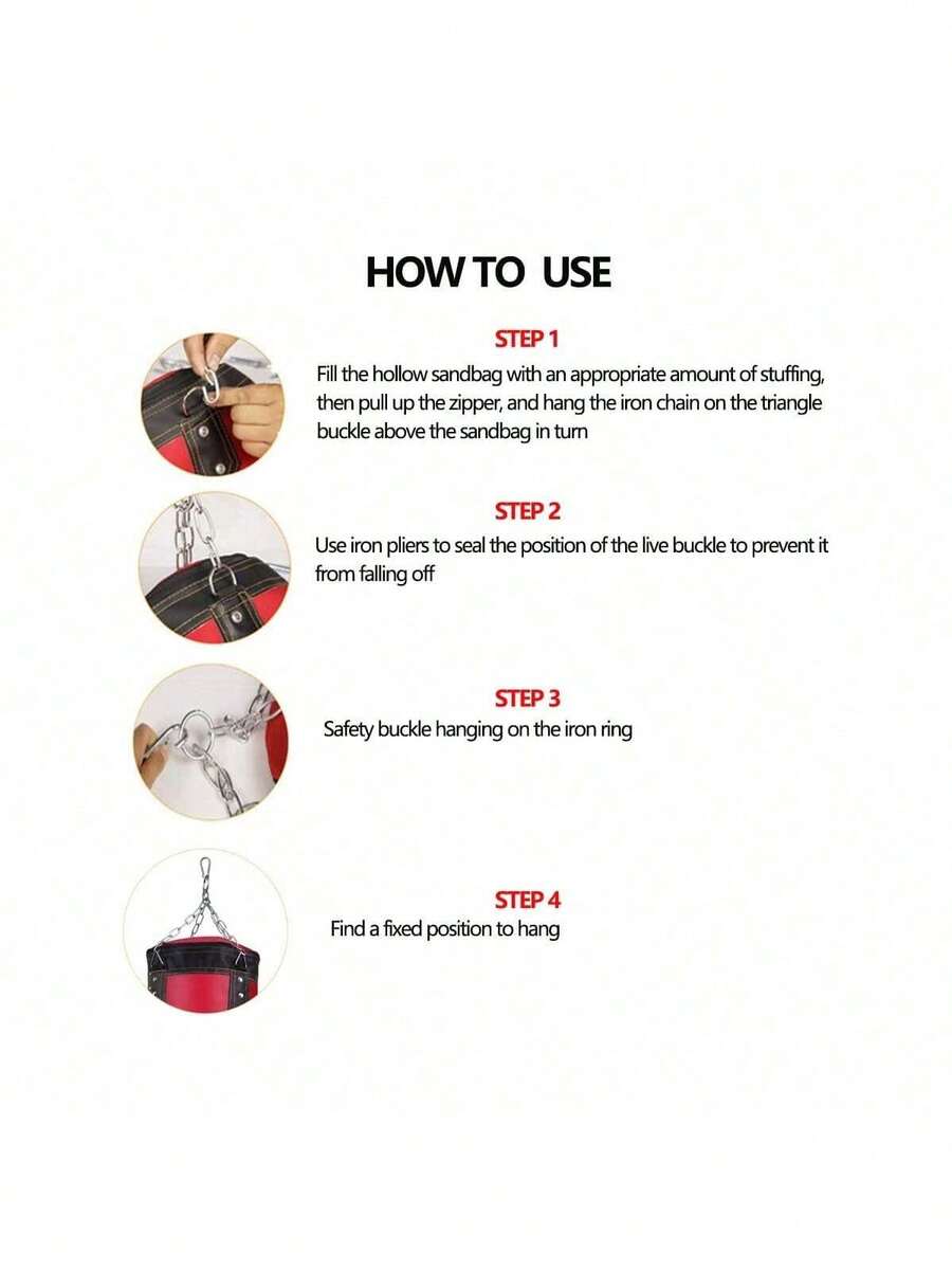 A Set of Hanging Boxing Bags f - Boxing Glove Set ulasan dan harga