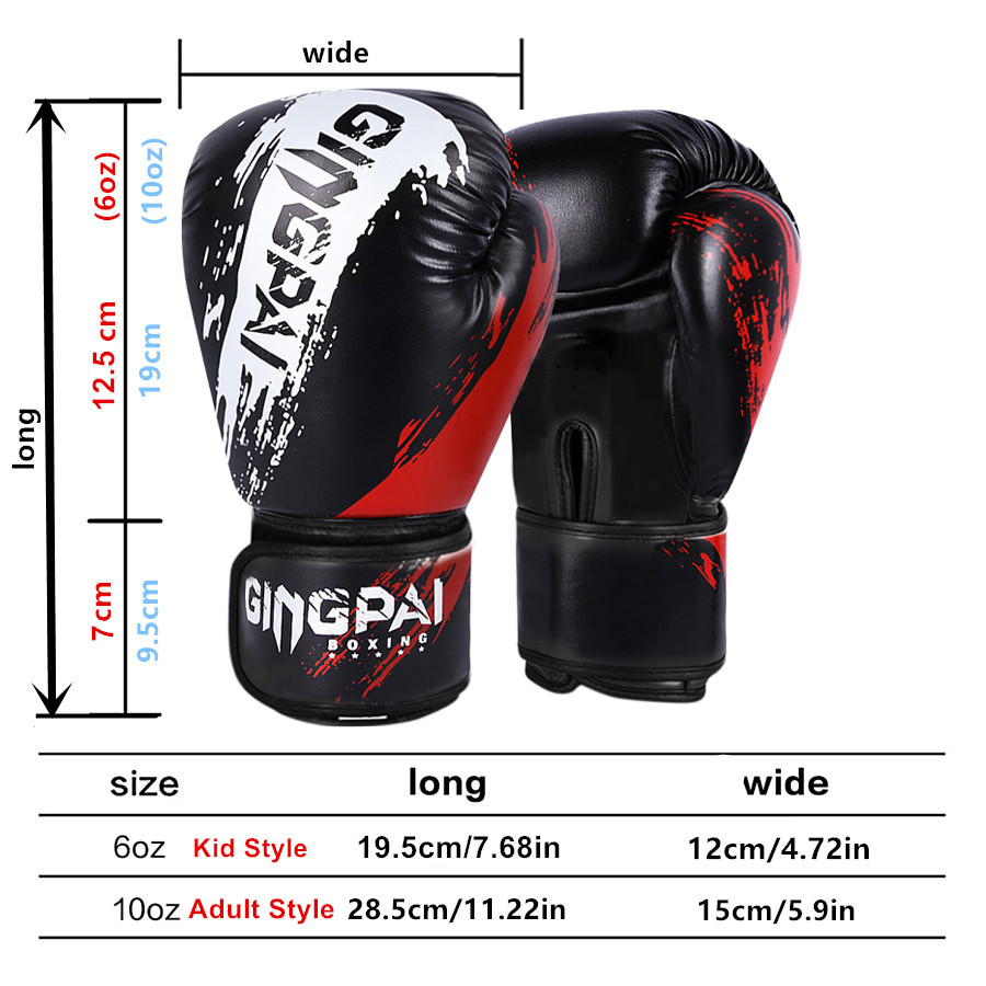 1 Pair Adult Kid Boxing Gloves - Boxing Glove Set ulasan dan harga
