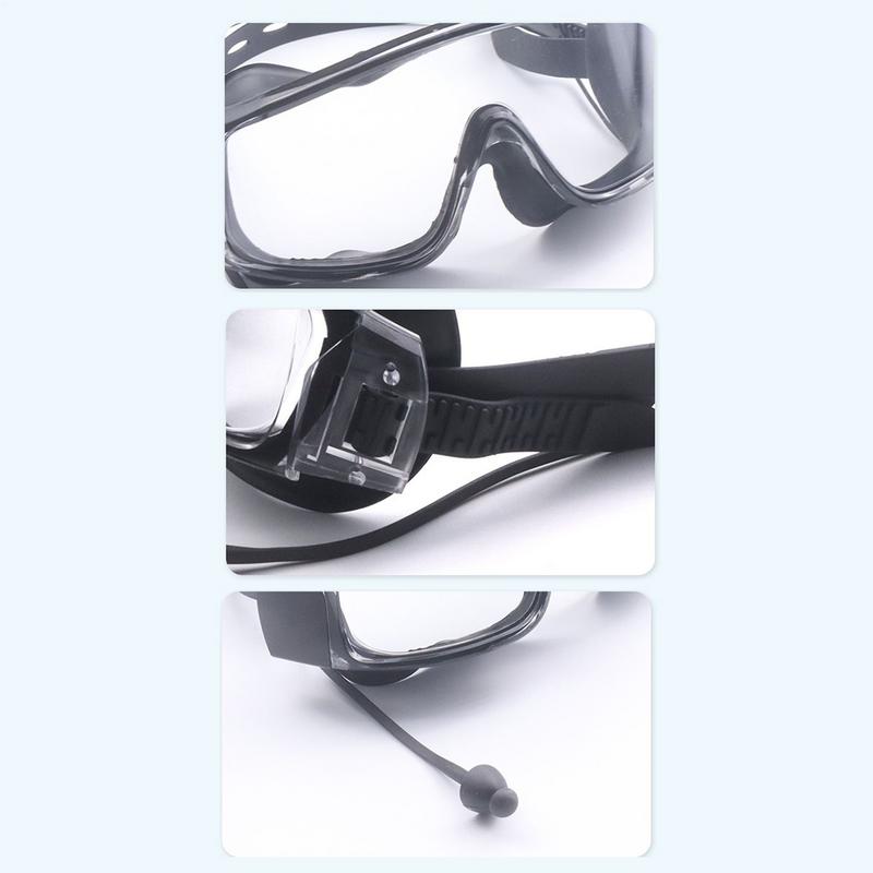 Swim Goggles With Earplugs Ant - Swimming Goggles Anti Fog ulasan dan harga
