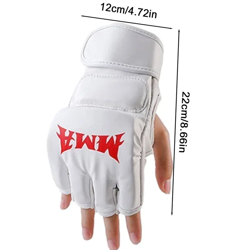 MMA Half‑Finger Boxing Gloves  - Boxing Glove Set ulasan dan harga