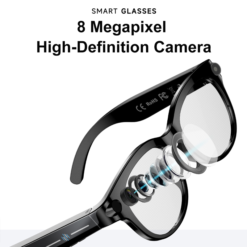 Lenovo 4K Smart Glasses Men HD - Swimming Goggles Anti Fog ulasan dan harga