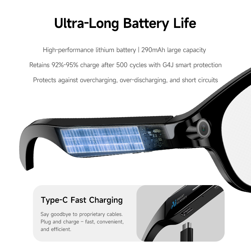 Lenovo 4K Smart Glasses Men HD - Swimming Goggles Anti Fog ulasan dan harga