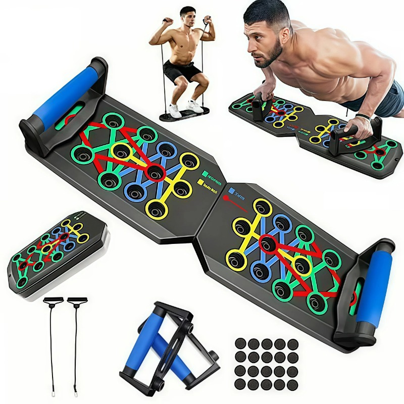 Foldable Push Up Board with Re - Sports Equipment Club ulasan dan harga
