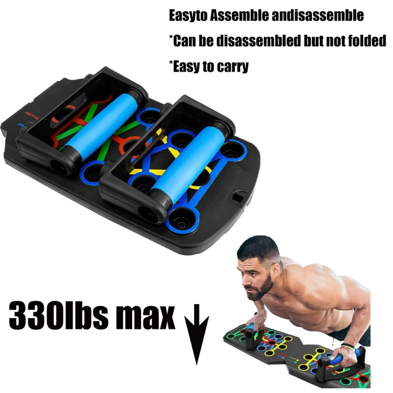 Foldable Push Up Board with Re - Sports Equipment Club ulasan dan harga